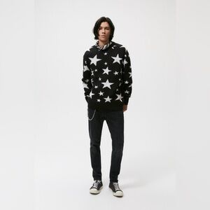 Zara Star Jacquard Sweater